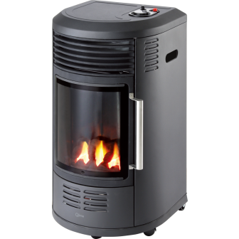 Estufa de gas GH 8034 sin regulador negro