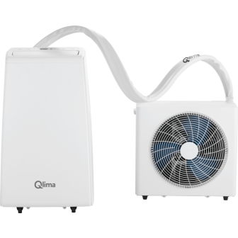 Aire acondicionado split portátil QsplitFlex blanco/mate