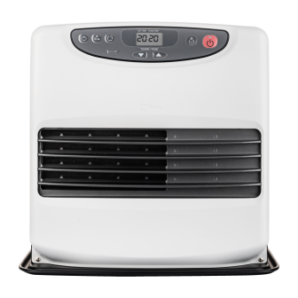 Estufa de parafina láser SRE 9046 TC blanco mate/negro mate