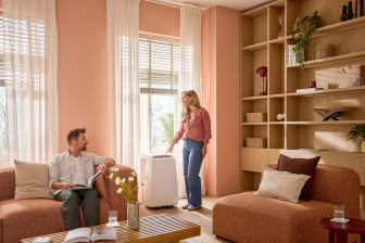 Aire acondicionado split portátil QsplitFlex blanco/mate