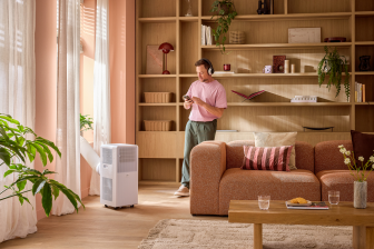 Aire acondicionado portátil P 335 SMART blanco/gris