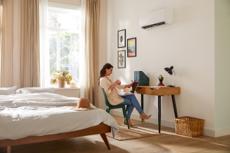 Aire acondicionado split mural (1:2) SM 17 DUO blanco